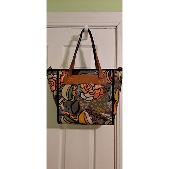 Fossil "Key-Per" Coated Cotton Canvas Shopper - Picture 2 of 9